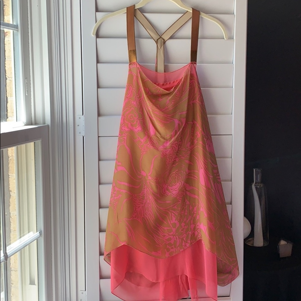 Super Chic Rozae Nichols Silk Floral Print Dress!